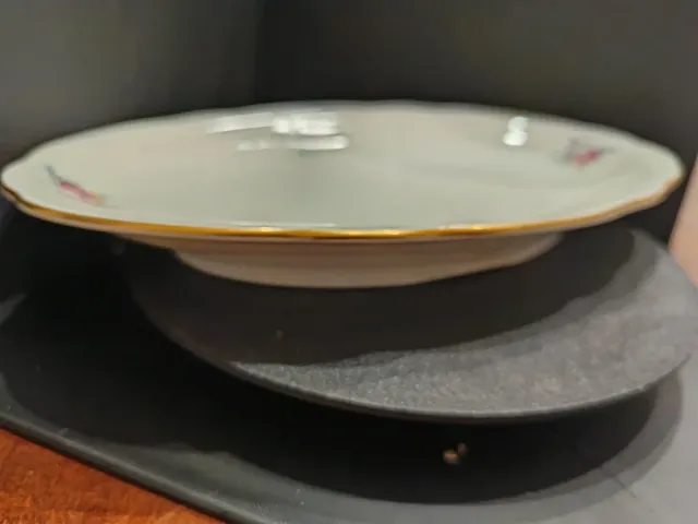 Piatto vintage porcellana Boemia