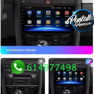 Radio pantalla CARPLAY GPS para Audi A4 Seat Exeo