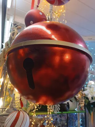 Cascabeles gigantes decorativos