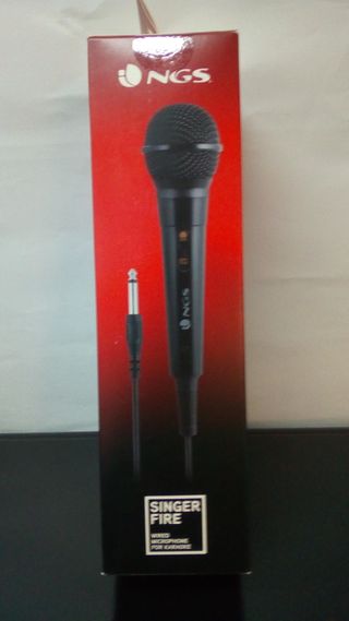 Microfono Dinamico NGS Cavo Karaoke