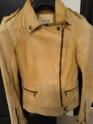 Chaqueta de cuero Talla S