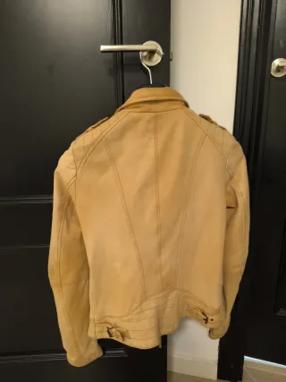 Chaqueta de cuero Talla S