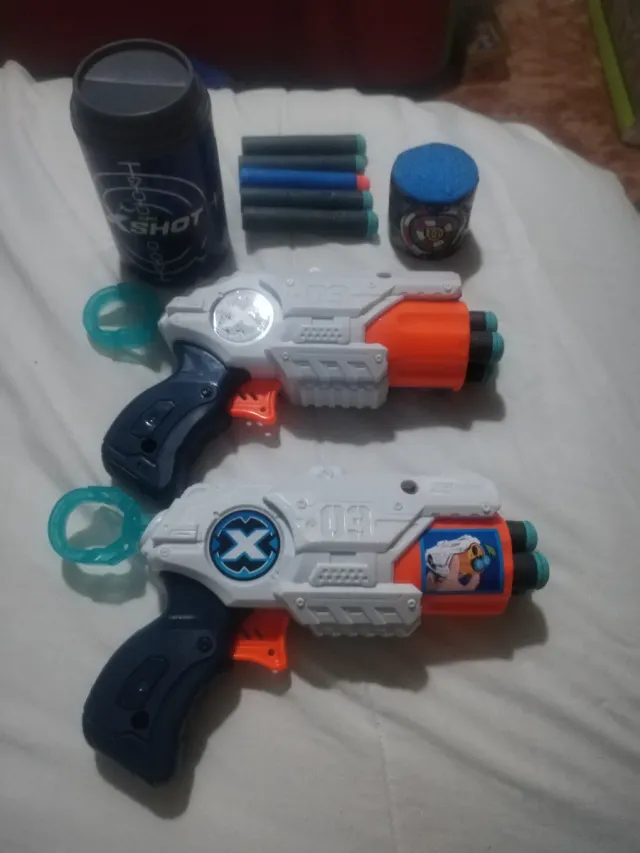 Pistolas de Juguete X-Shot con Accesorios