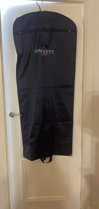 Portatraje Hackett Impermeable Azul Marino