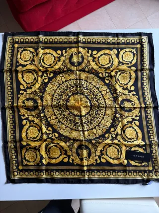 Foulard Versace Barocco Seta 90x90