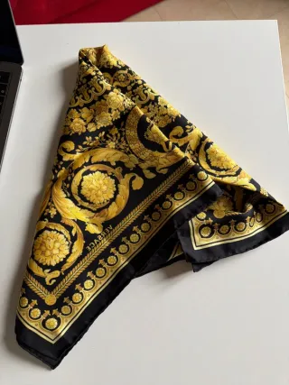 Foulard Versace Barocco Seta 90x90