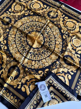 Foulard Versace Barocco Seta 90x90