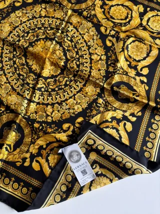 Foulard Versace Barocco Seta 90x90