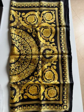 Foulard Versace Barocco Seta 90x90