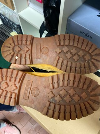 Timberland Anfibi Pelle Uomo Beige/Nero numero91/2