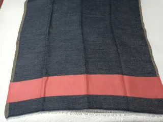 Pañuelo/Bufanda Azul y Coral