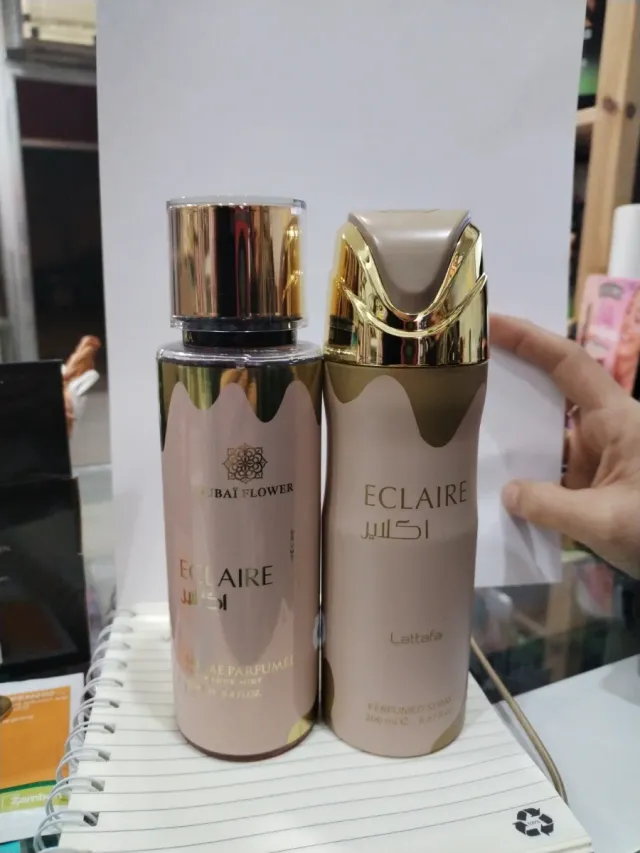 Bruma y Desodorante Eclaire Beige/Dorado