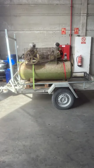 Compresor de aire industrial