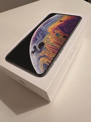 Caja IPhone XS vacía
