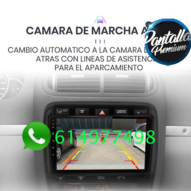 Radio Pantalla CARPLAY GPS Para Porsche Cayenne