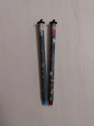 Set 2 penne cancellabili Harry Potter Nuove