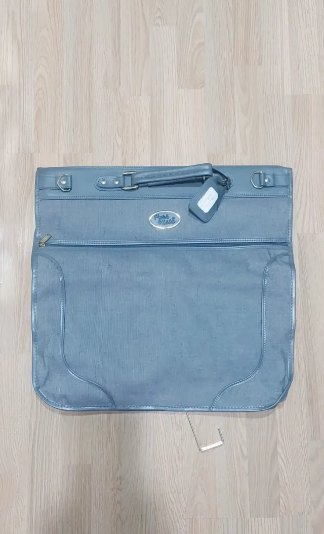 Maletín de viaje Park Lane azul/gris