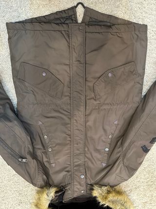 Chaqueta Picken Marrón con Capucha