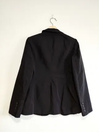 Blazer Caramelo Negro Mujer
