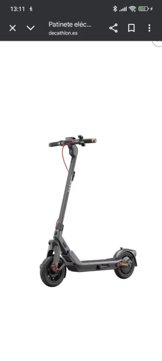 Patinete eléctrico Segway + Casco y Chaleco