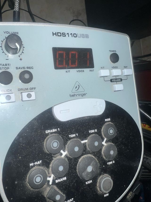 Batería Electrónica Behringer HDS100USB