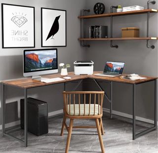 Escritorio Esquinero COSTWAY 148x120cm