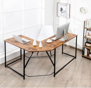 Escritorio Esquinero COSTWAY 148x120cm