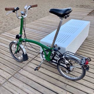 Bici Brompton British Green 4 Velocidades