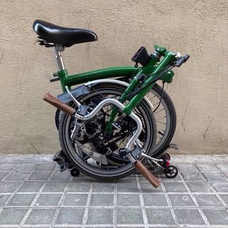 Bici Brompton British Green 4 Velocidades