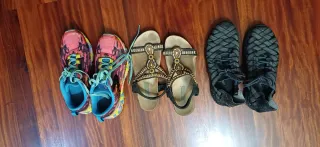 Lote Calzado Mujer Talla 39 (Zapatillas y Sandalia