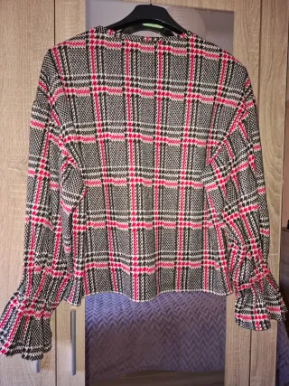 Jersey cuadros mujer