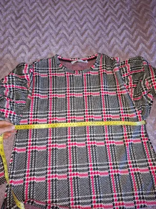 Jersey cuadros mujer