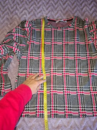 Jersey cuadros mujer