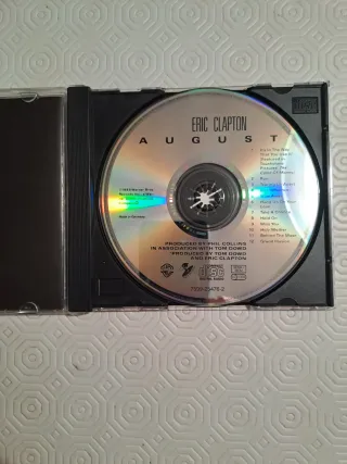 CD Eric Clapton August.