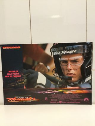 Pósters cine Días de Trueno Distribución 5€ unidad