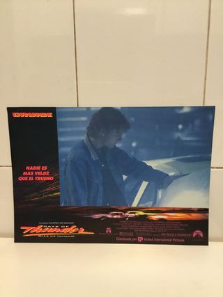 Pósters cine Días de Trueno Distribución 5€ unidad