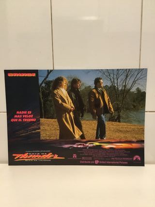 Pósters cine Días de Trueno Distribución 5€ unidad