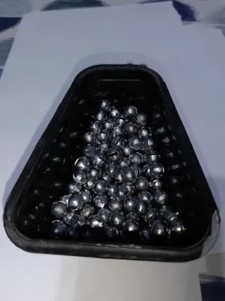 Plomos bola cortada 5gr