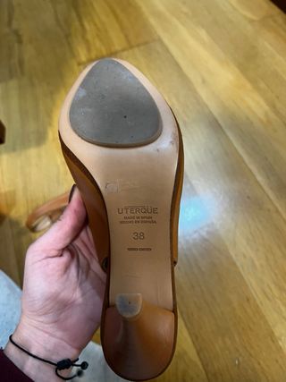Sandalias de tacón Uterque Talla 38