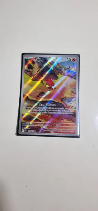 Carta Pokémon Magby Par 186/182