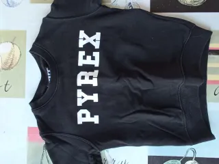 Felpa Pyrex Bambino Nera taglia s
