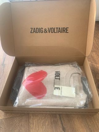 Jersey Zadig & Voltaire Corazón Rojo Talla S