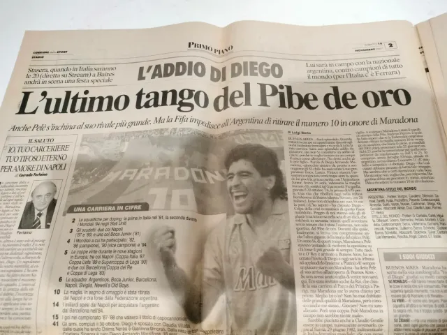 Corriere dello Sport - Giornale sportivo addio Naz
