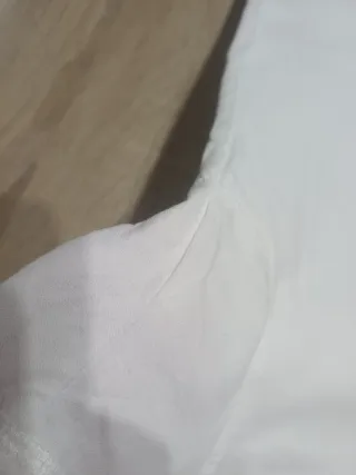 Camiseta Bershka Blanca Estampada