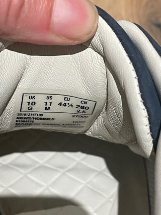 Zapatillas hombres Clarks MI-X Azul Talla 44.5