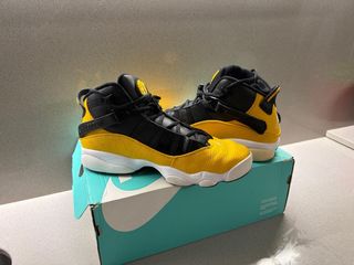 Air Jordan 6 Rings Negro Amarillo