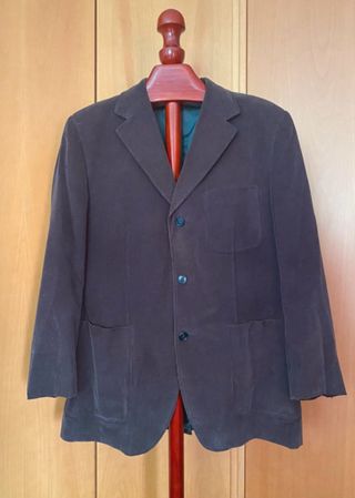 Americana de pana Lacoste Hombre Marrón