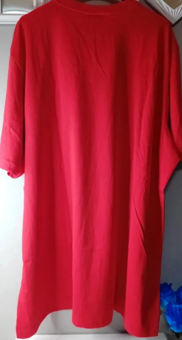 T-Shirt Adidas Uomo Rossa Tg 2XL