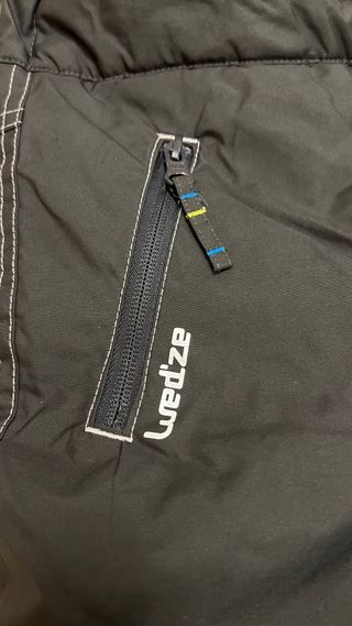 Pantalón de nieve infantil negro