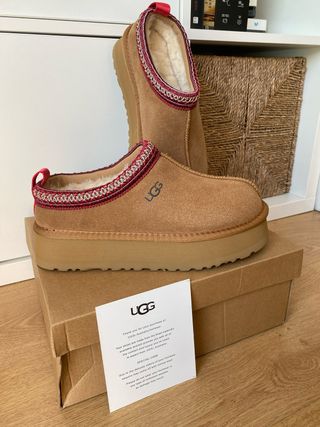 UGG Pantuflas Marrones Mujer Talla 38